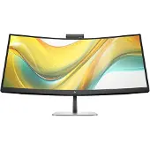 HP 534pm - Series 5 Pro - LED-skärm - böjd - 34 - 3440 x 1440 WQHD @ 100 Hz - VA - 400 cd/m² - 4000:1 - 5 ms - HDMI, DisplayPort, USB-C - gagatsvart, naturligt silver (ställ) - Smart Buy