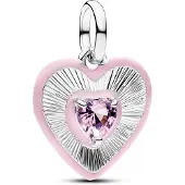Pandora ME silver rosa hjärta hängsmycke berlock 794409C01
