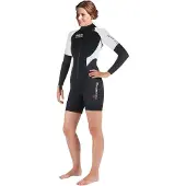 Mares 2nd Skin She Dives 1.5 Mm Långärmad Shorty För Dam