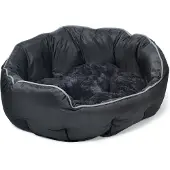 Dogman Buddy Hundbädd Oval Svart L 70cm