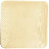 Papstar pure, Tallrik, Torg, Palmblad, Monokromatiskt, 25 styck, DIN EN 13432