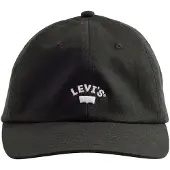 Levi's Keps 'Lazy Girl Logo Cap' svart / vit