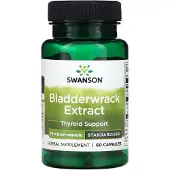 Swanson Health Blåstångsextrakt, 75 mg, 60 kapslar