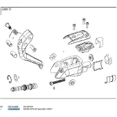 Sram Master Piston Kit S-900 Aero Hydrot Lever Grå