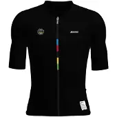 Santini Uci World Champion Mondo 2025 Korta ärmar Cykeltröja