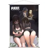 Sakami Merchandise Segerns Gudinna Nikke Rapianisneon Och Kommendör Väggbonad 60x90 Cm