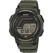 Casio Ws-1800 44.2mm 10atm Quartz Digital Klocka