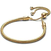 Pandora Moments 14k gold plated silver armband 563580C01-2