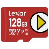 Lexar 128gb Play Micro Sdxc Uhs-i C10 A2 V30 U3 Minneskort