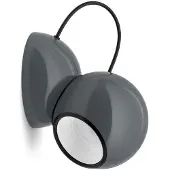 Stilnovo Vägglampa , Gravitino, dimbara, Grå, Vardagsrum, Metall, Design