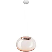 Stilnovo Taklampa , La Mariée, dimbara, Koppar, Vardagsrum, Glas, Design