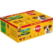 Pedigree Adult Mix Selection i sås multipack våtfoder hund påsar