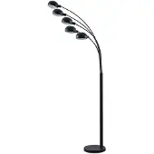 LINDBY Golvlampa , Jewa, Svart, Vardagsrum, Metall, Modern