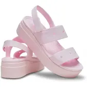 Crocs Kvinnors Brooklyn 4U Sandaler i Rosa