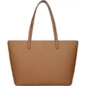 Tory Burch Brun Läder Axelväska