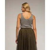 Tantra Stickad topp med Lurex