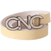 Costume National Cnc Logoläderbälte