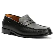 Ben Sherman Hester Läder Herrsvarta Loafers