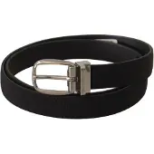 Dolce&Gabbana Svart tygbälte