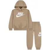 Nike Kids Träningsset 'CLUB FLEECE' camel / vit