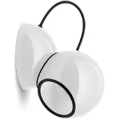 Stilnovo Vägglampa , Gravitino, dimbara, Vit, Vardagsrum, Metall, Design