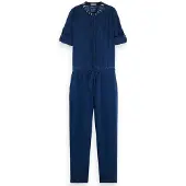 Scotch & Soda Indigo Tencel Långärmad Jumpsuit