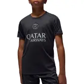 Nike Paris Saint-Germain Tränings T-Shirt Dri-FIT Strike 4:e Jordan x PSG - Grå/Röd Barn - , storlek S: 128-137 cm
