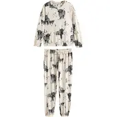 Next Pyjamas kräm / svart