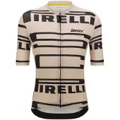 Santini Pirelli Korta ärmar Cykeltröja