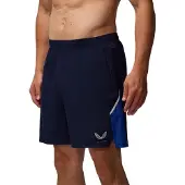 Castore Träningsshorts Apex ProTek - Navy/Blå/Silver, storlek Small