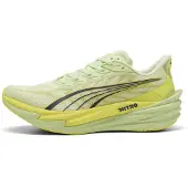 Puma Deviate NITRO 4 Yellow Black SS26 Shoes, Size 41 - EUR