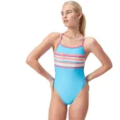 Speedo Placement Vback Baddräkt