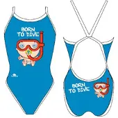 Turbo Born To Dive Baddräkt