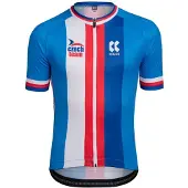 Kalas Czech Team Korta ärmar Cykeltröja