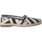 Dolce&Gabbana Geometriska Canvas Espadrillos