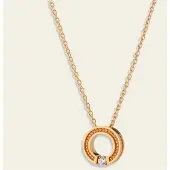 Lumoava Aina förgyllt halsband 45/50cm L66259730000