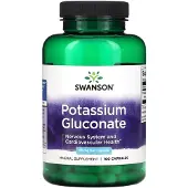 Swanson Health Kaliumglukonat, 99 mg, 100 kapslar