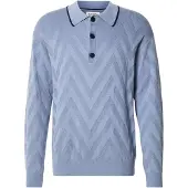 Scotch & Soda 182278 Pikétröja Med Lång ärm