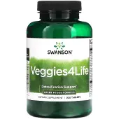 Swanson Health Veggies4Life, 300 tabletter