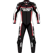 MUGENRACE Ohvale perforerade barn ett stycke motorcykel läder kostym