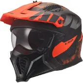 LS2 Of606 Drifter Gas Ece 22.06 Konvertibel Hjälm
