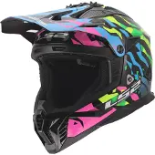 LS2 Mx708 Fast Ii Grotesk Ece 22.06 Offroadhjälm