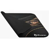AROZZI Zona - Stolmatta för kontor - kvadrat - 116 x 116 cm - svart guld