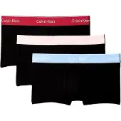 Calvin Klein 3 Pack Low Rise Trunks Icon Cotton Stretch