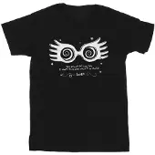 Harry Potter Flickor Luna Being Different T-shirt i bomull (Svart)