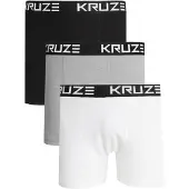 Kruze By Enzo Kruze | 3-pack Herr Boxerkalsonger Bomull Stretch Underkläder