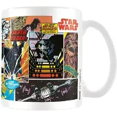Star Wars Mugg för serietidningspanel (Flerfärgad)
