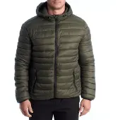 U.s. polo assn. Vadderad jacka med huva för män US42127019