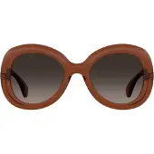Moschino Brown SF Lens Brown Rounded Sunglasses