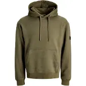 Jack & Jones Sweatshirt 'Point' oliv